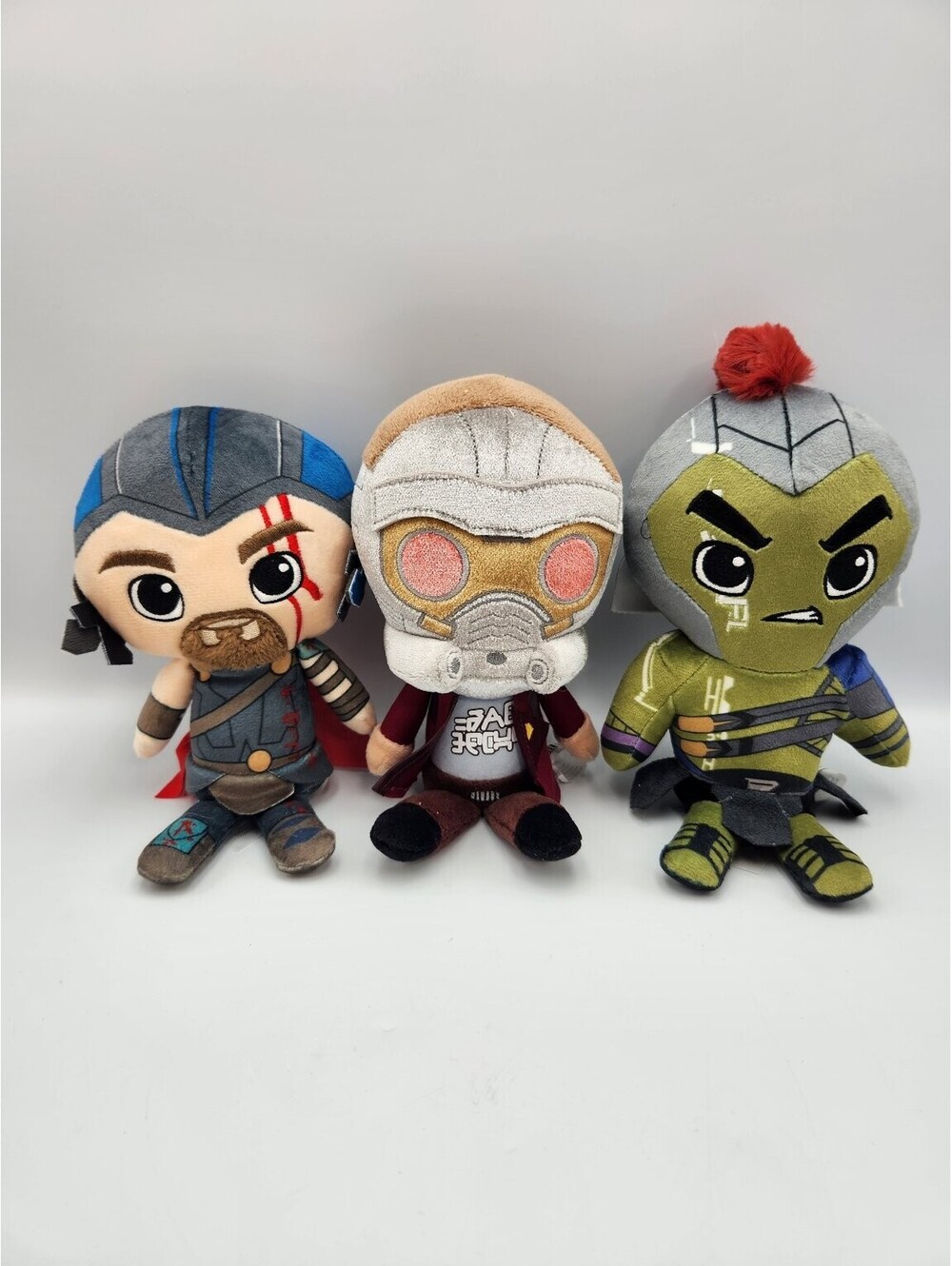 Funko Marvel Ragnarok Thor Star-Lord Hulk Gladiator Plush Lot of 3 - D3